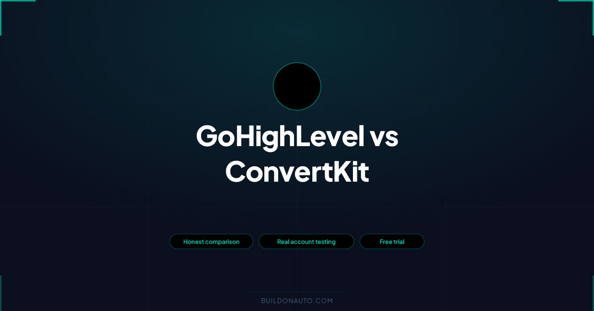 GoHighLevel vs ConvertKit: Which is Better in 2026?